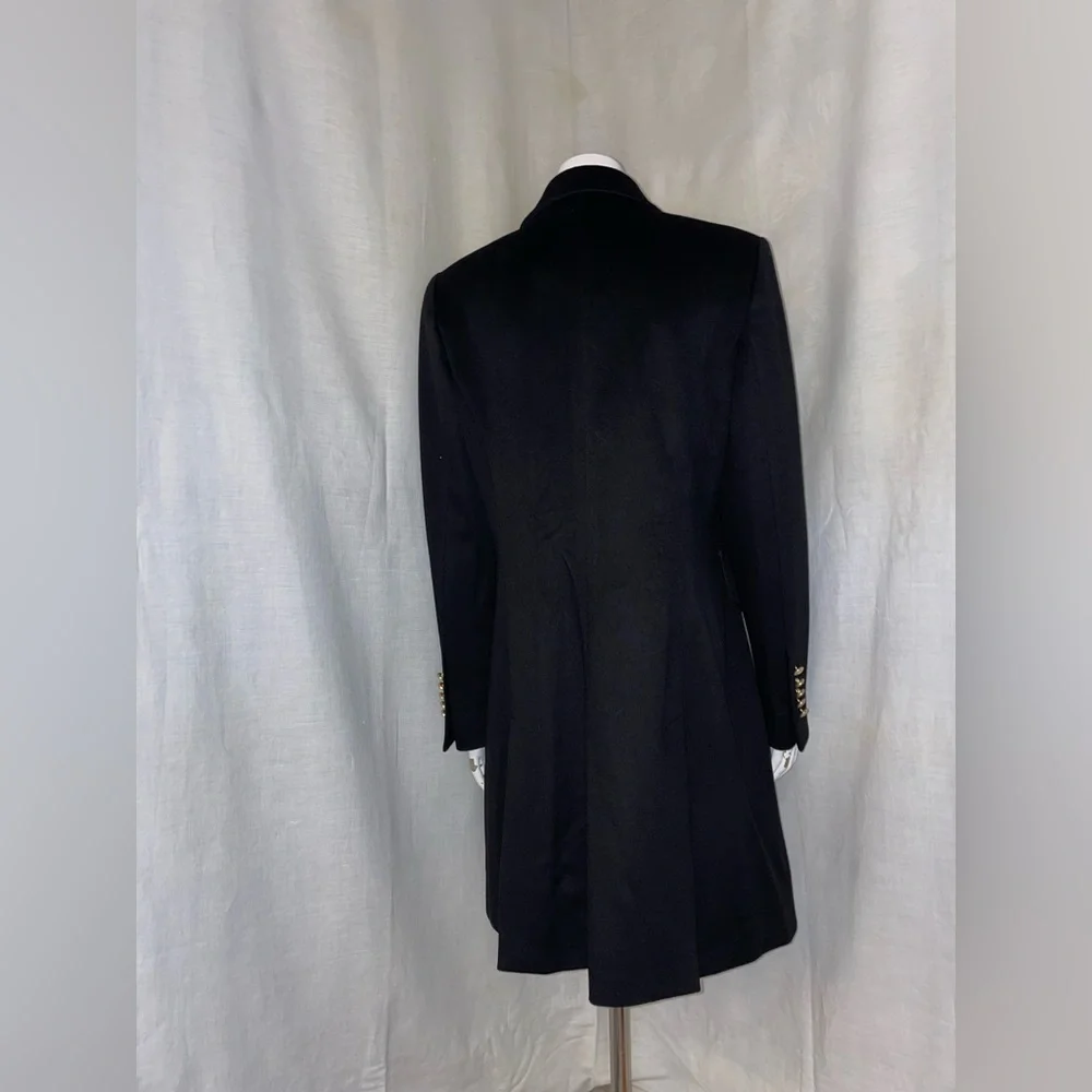 Loro Piana Capolavoro Double Brested Jacket Size 46IT 12US Style 397204 NEW BLK - Picture 4 of 10
